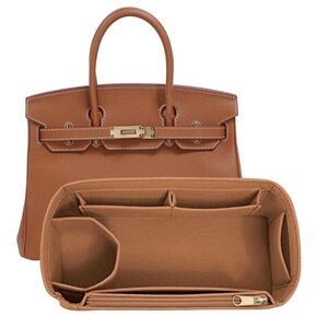 New Felt Purse Organizer insert for birkin 30 bag organizer Handbag Insert